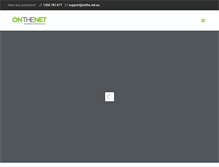 Tablet Screenshot of onthe.net.au